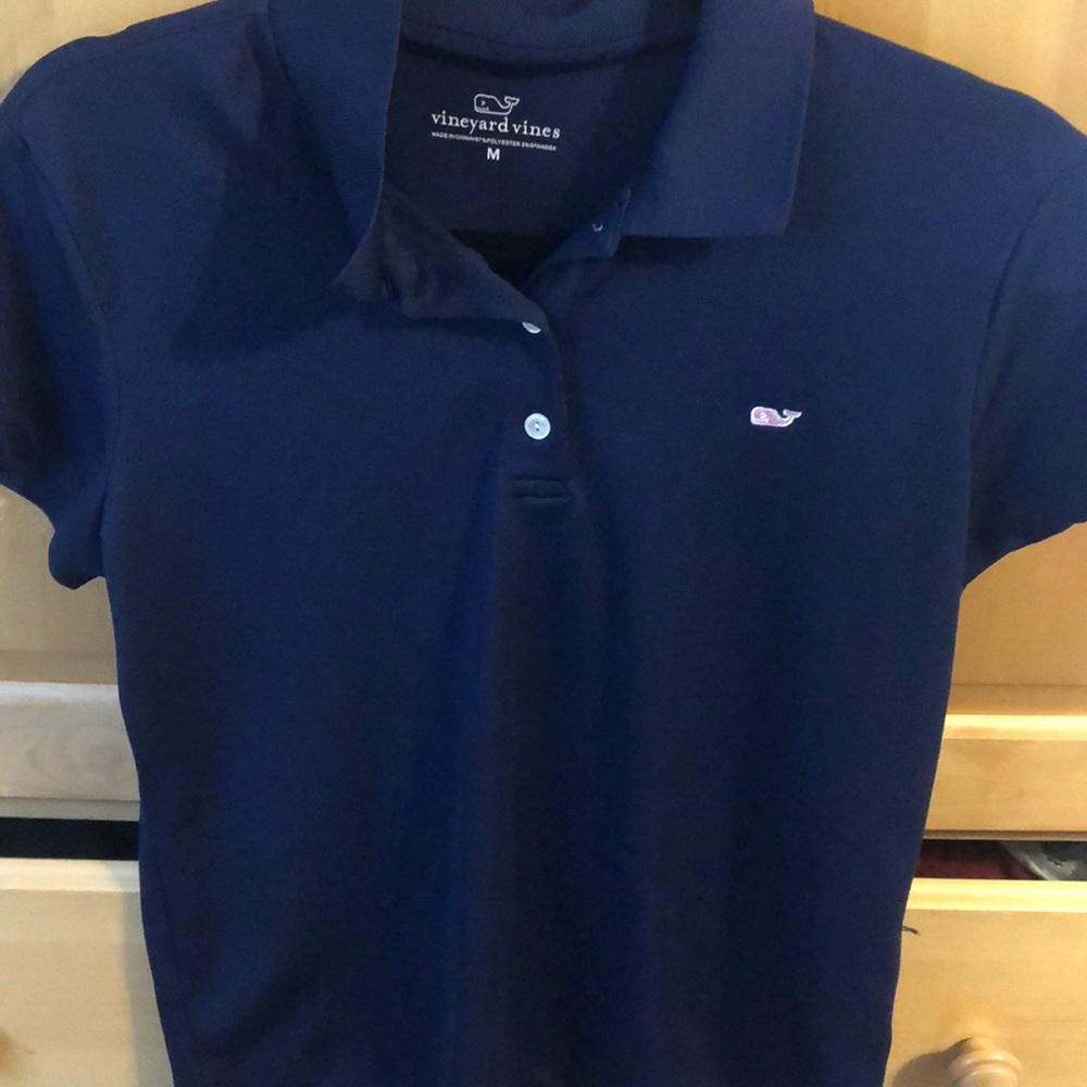 Navy Vineyard Vines Polo